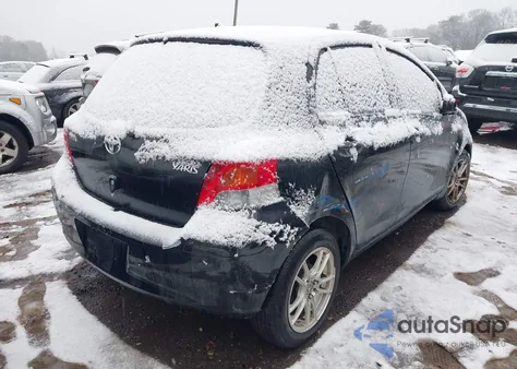 2011 Toyota Yaris z USA, uszkodzony, nr VIN JTDKT4K32B5335586